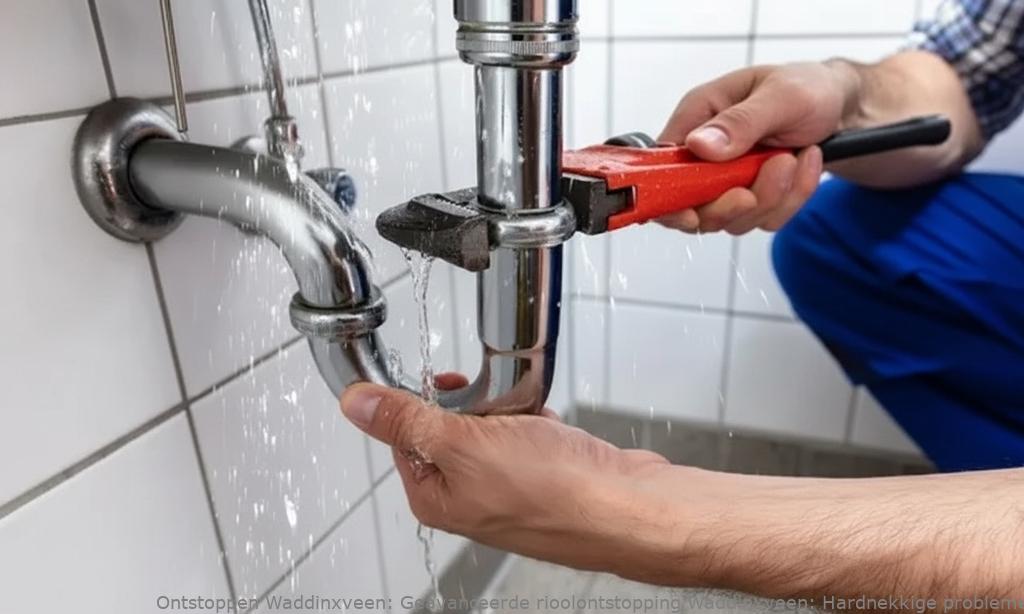 Geavanceerde rioolontstopping Waddinxveen: Hardnekkige problemen