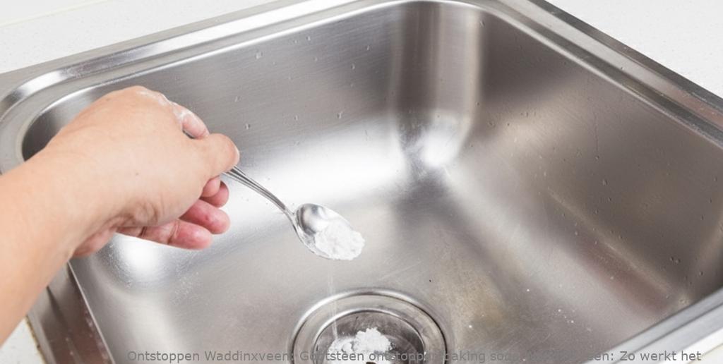 Gootsteen ontstoppen baking soda Waddinxveen: Zo werkt het