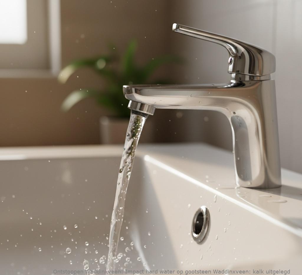 Impact hard water op gootsteen Waddinxveen: kalk uitgelegd