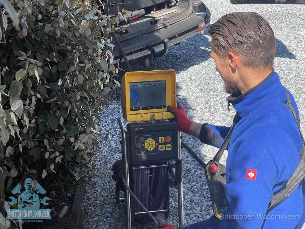 Rioolinspectie met camera in Waddinxveen