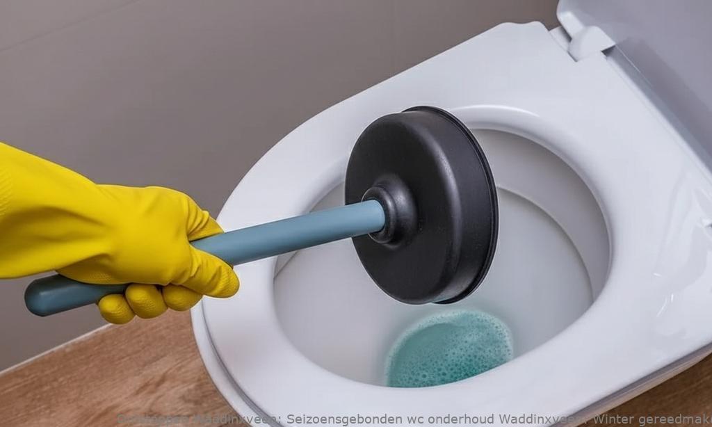 Seizoensgebonden wc onderhoud Waddinxveen: Winter gereedmaken