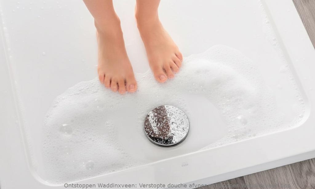 Verstopte douche afvoer ontstoppen Waddinxveen tips
