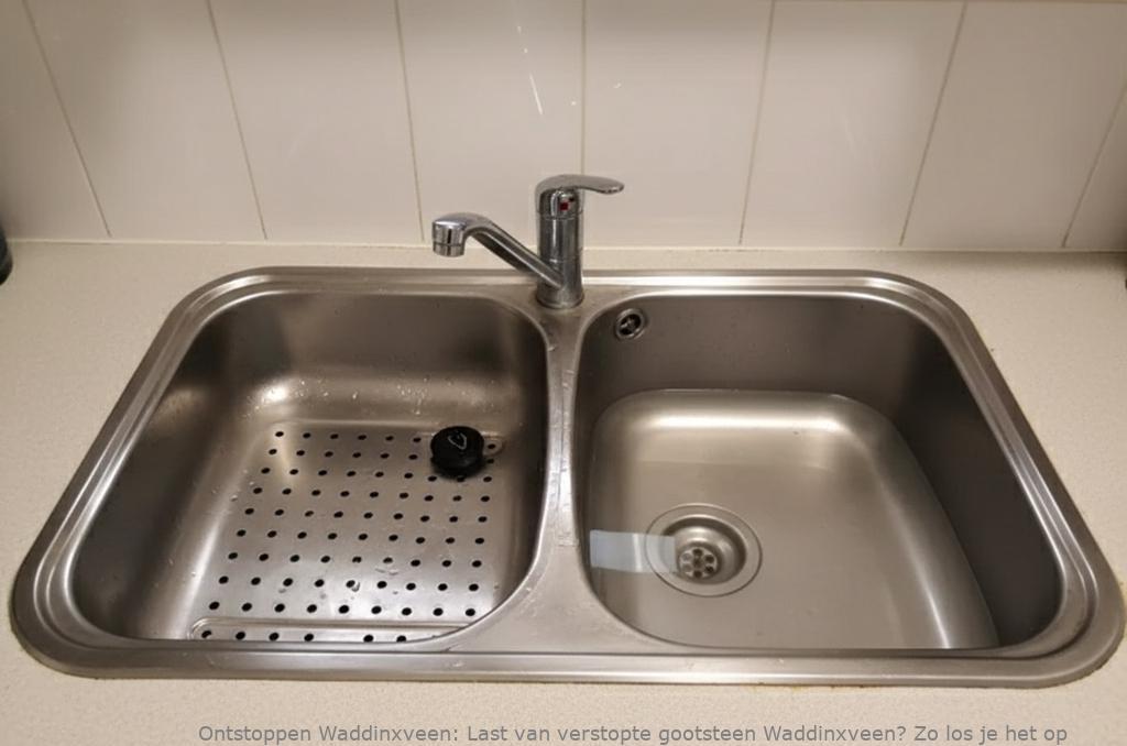 Last van verstopte gootsteen Waddinxveen? Zo los je het op