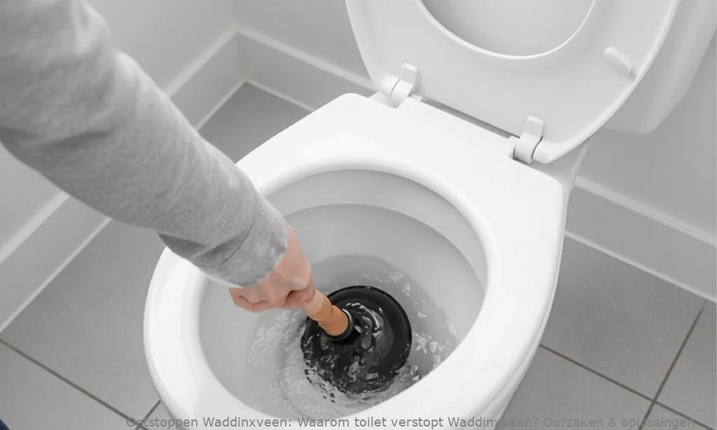 Waarom toilet verstopt Waddinxveen? Oorzaken & oplossingen