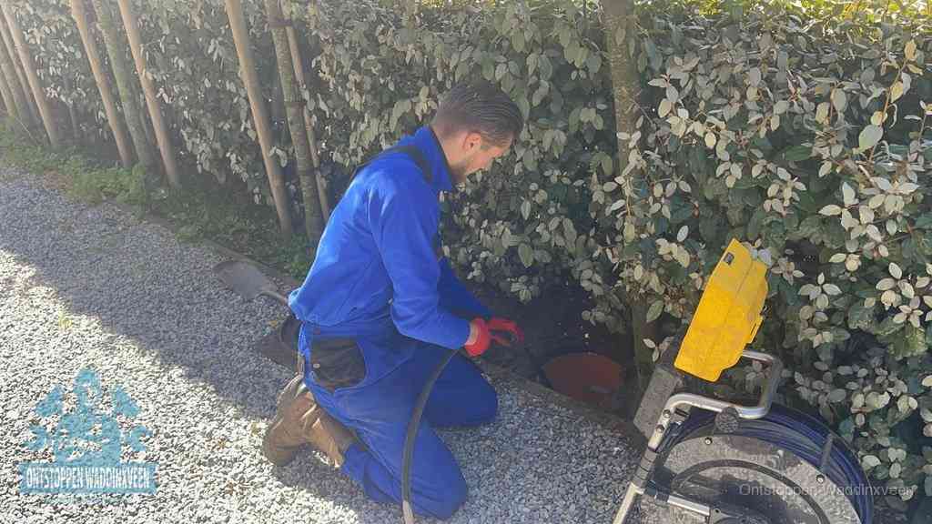 Werkwijze riool ontstoppen in Waddinxveen